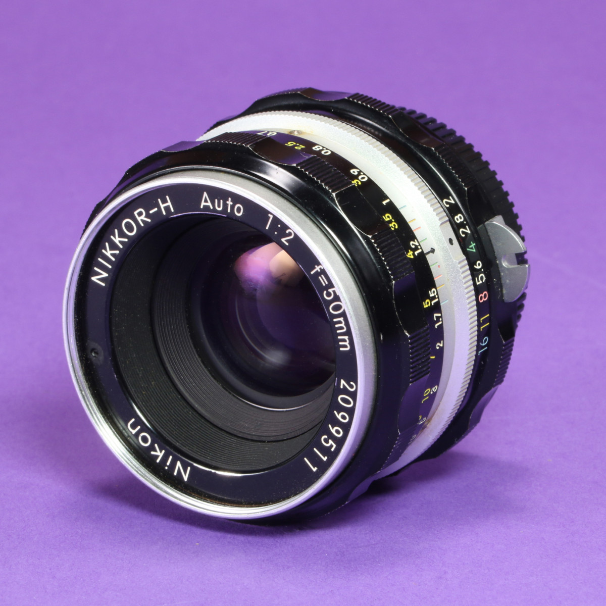 Nikon 50mm f2 Nikkor-H Auto Lens for Nikon Non-AI