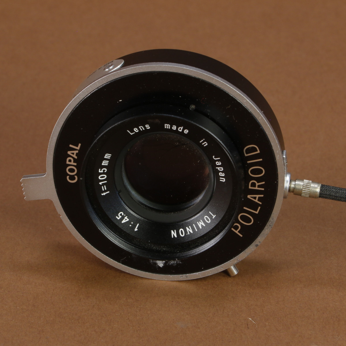 POLAROID MP-4 TOMINON レンズ F4.5 TOMINON Japan Photographic Lens f=105mm 1:45 for Polaroid MP