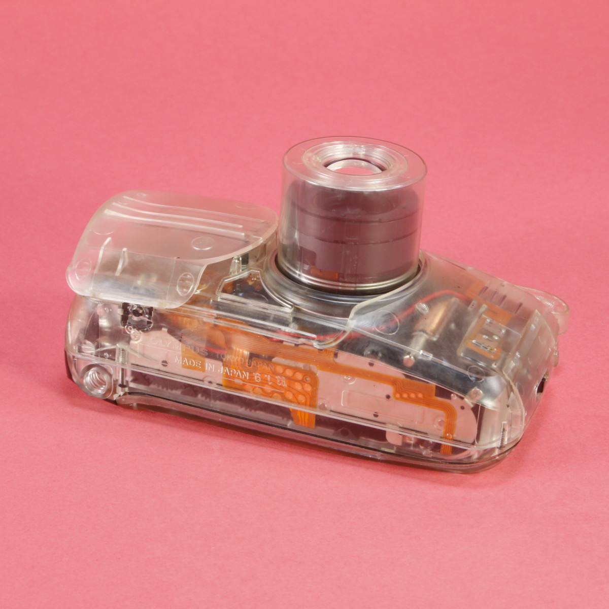 Olympus Infinity Stylus Zoom Camera - Clear Display Model