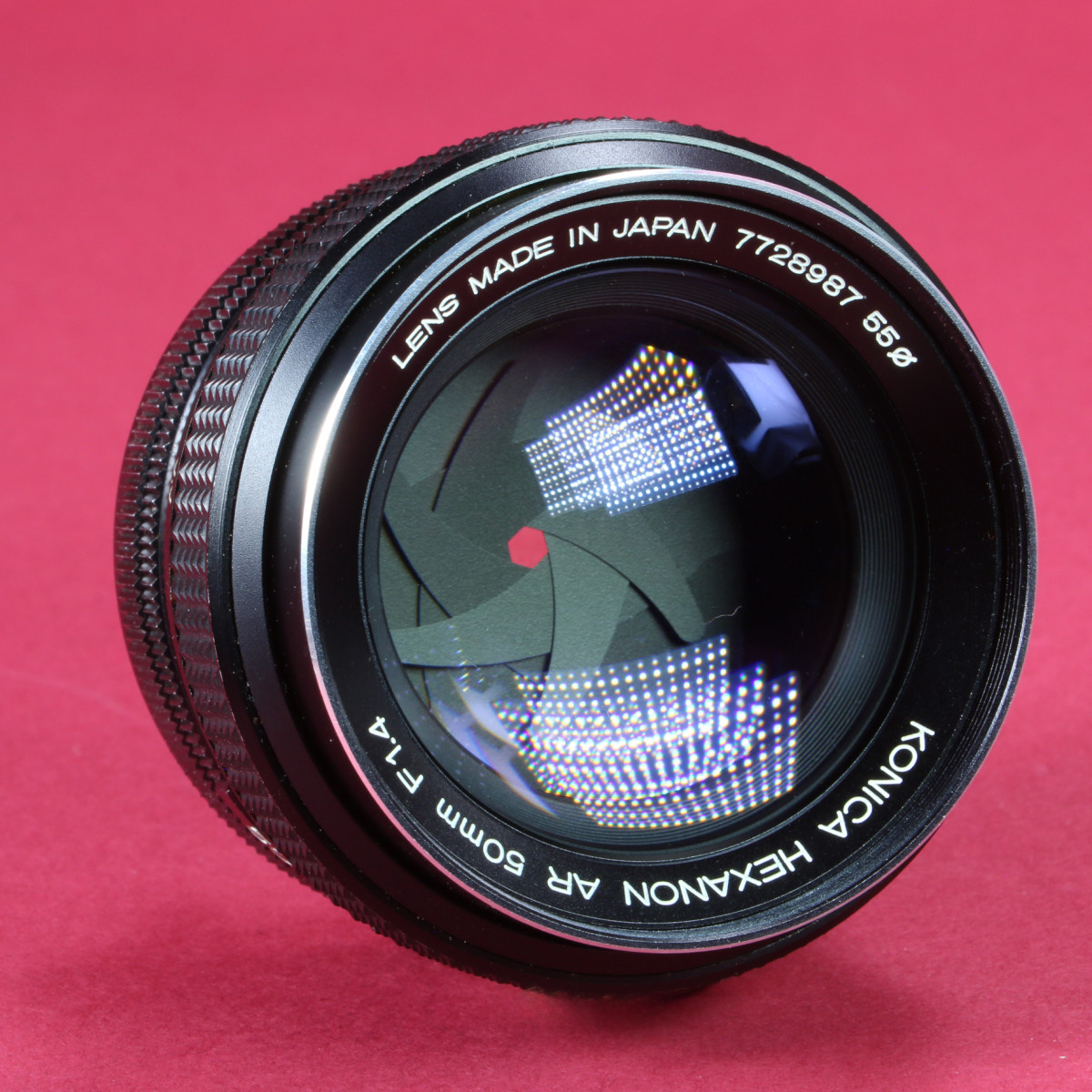 Konica 50mm f1.4 Hexanon AR Lens