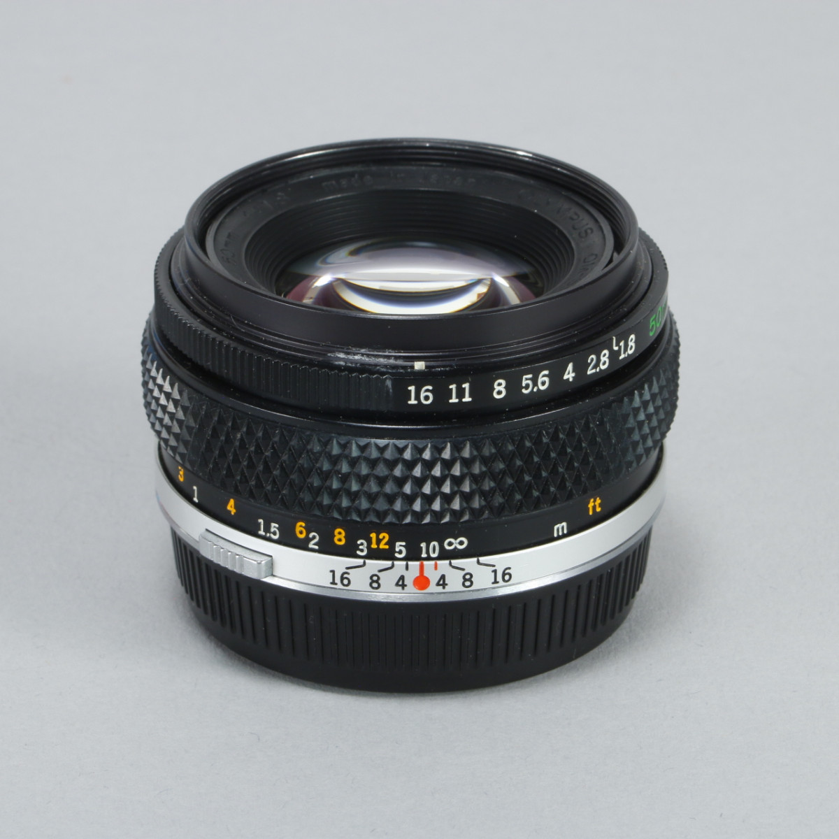 Olympus 50mm f1.8 Zuiko Auto-S OM Lens
