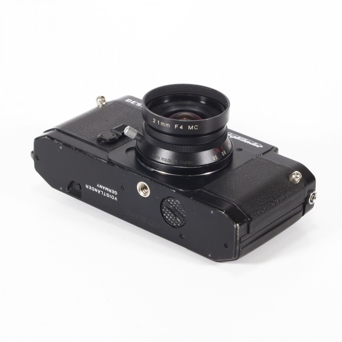 Voigtlander Bessa-L with 21mm f4 Color Skopar Lens | Blue
