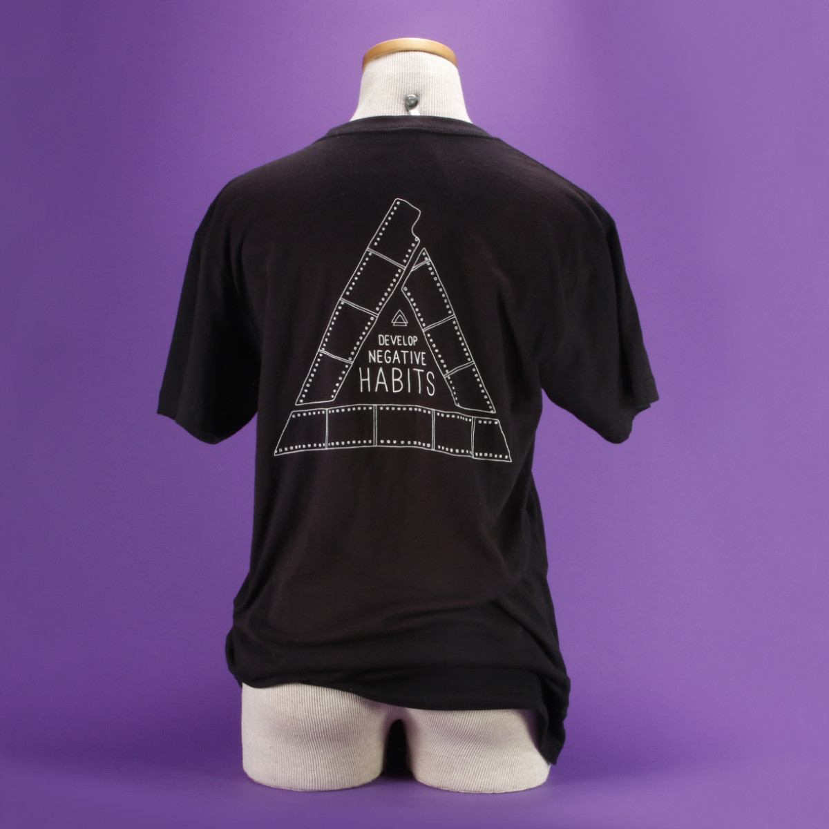 Develop Negative Habits T-Shirt - Size LG