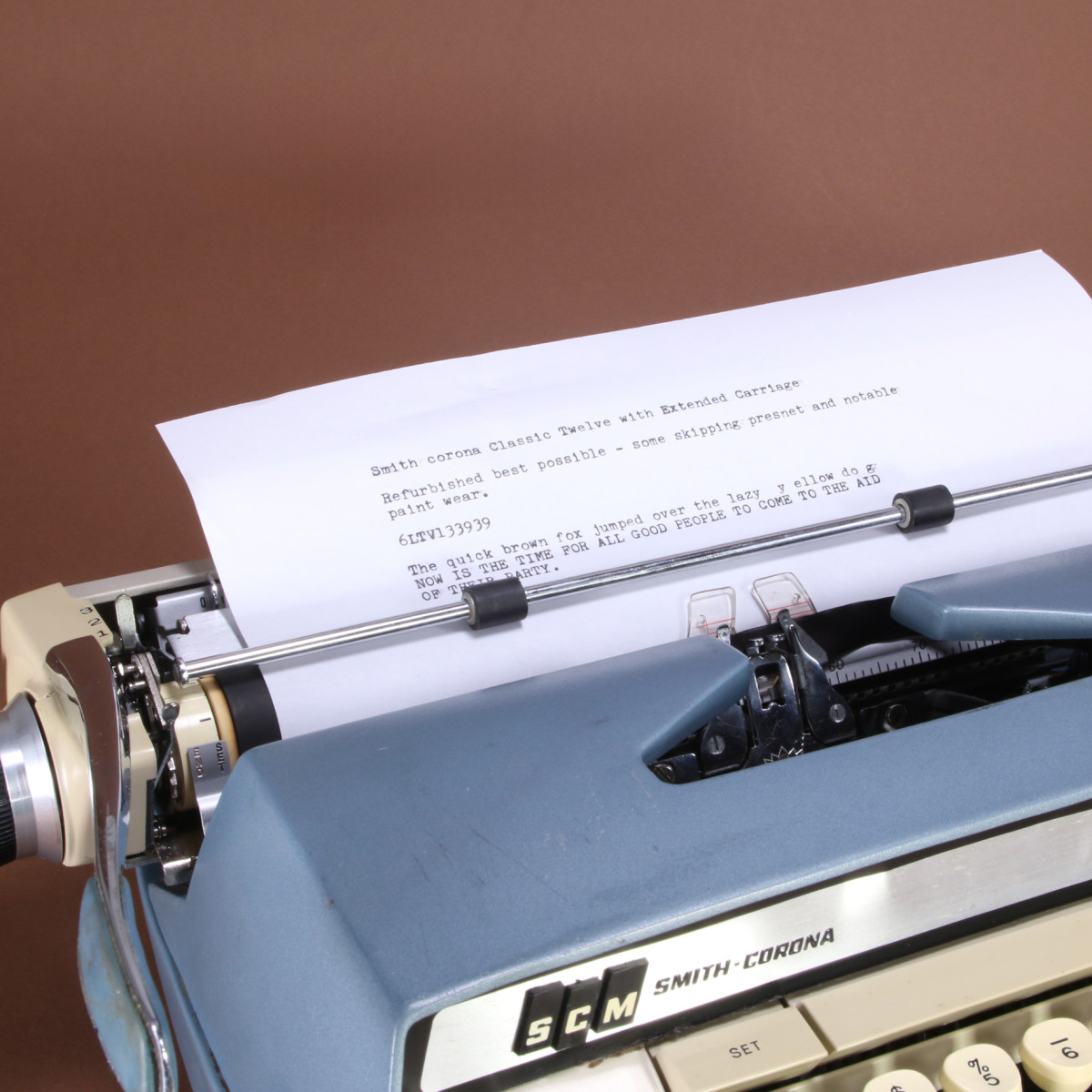 Smith Corona Classic 12 Portable Typewriter