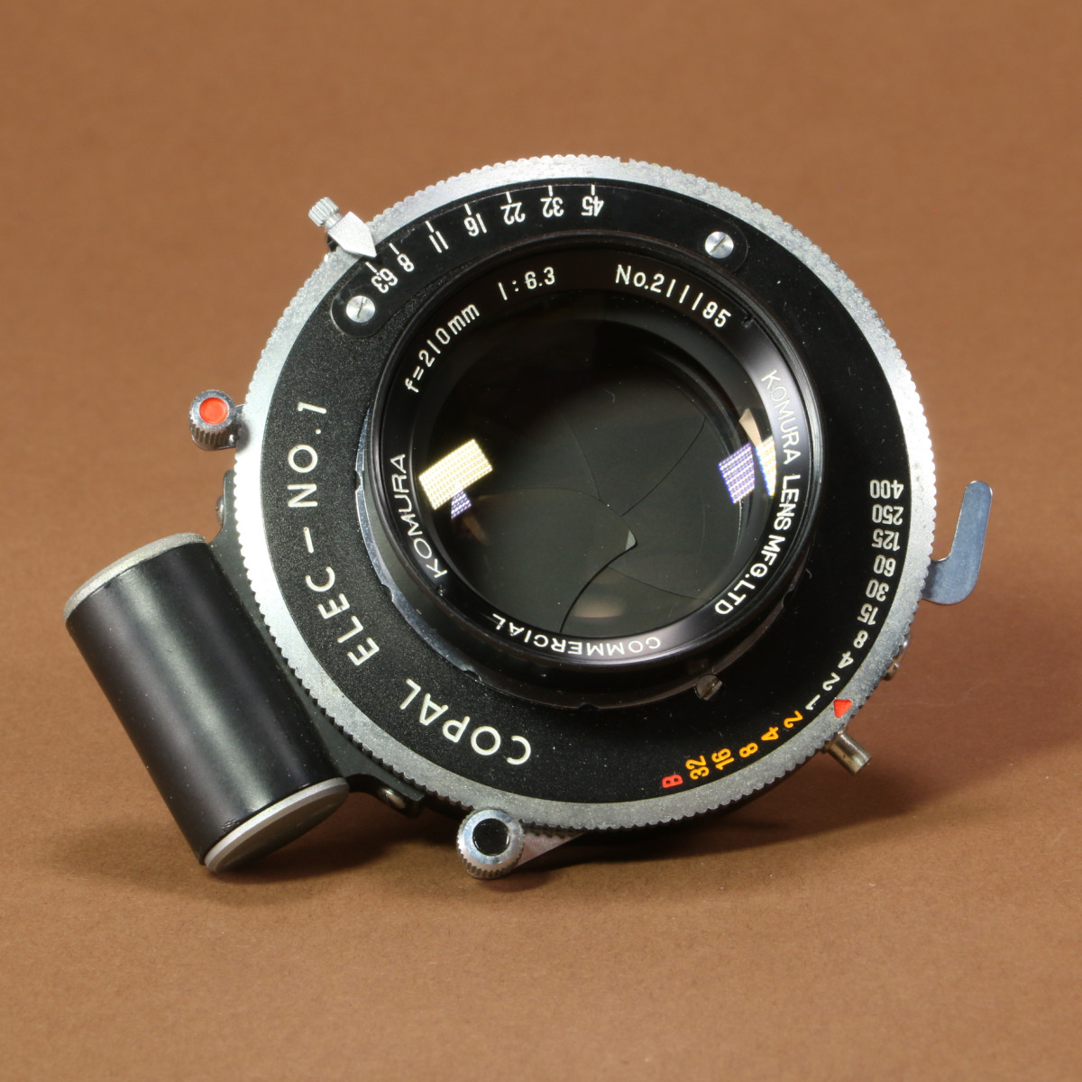 Komura 210mm f6.3 Commercial Large Format Lens