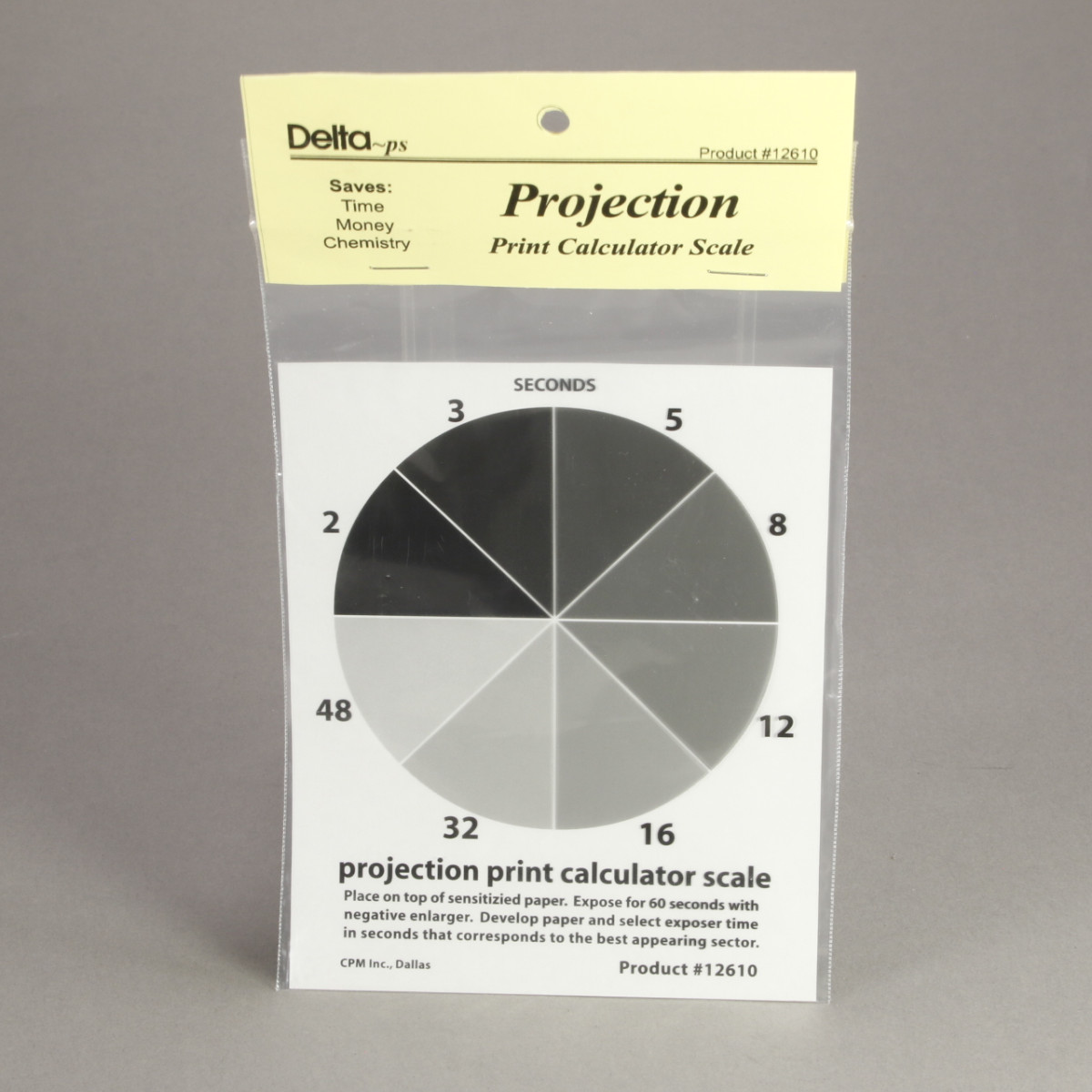 Delta 1 Projection Print Scale