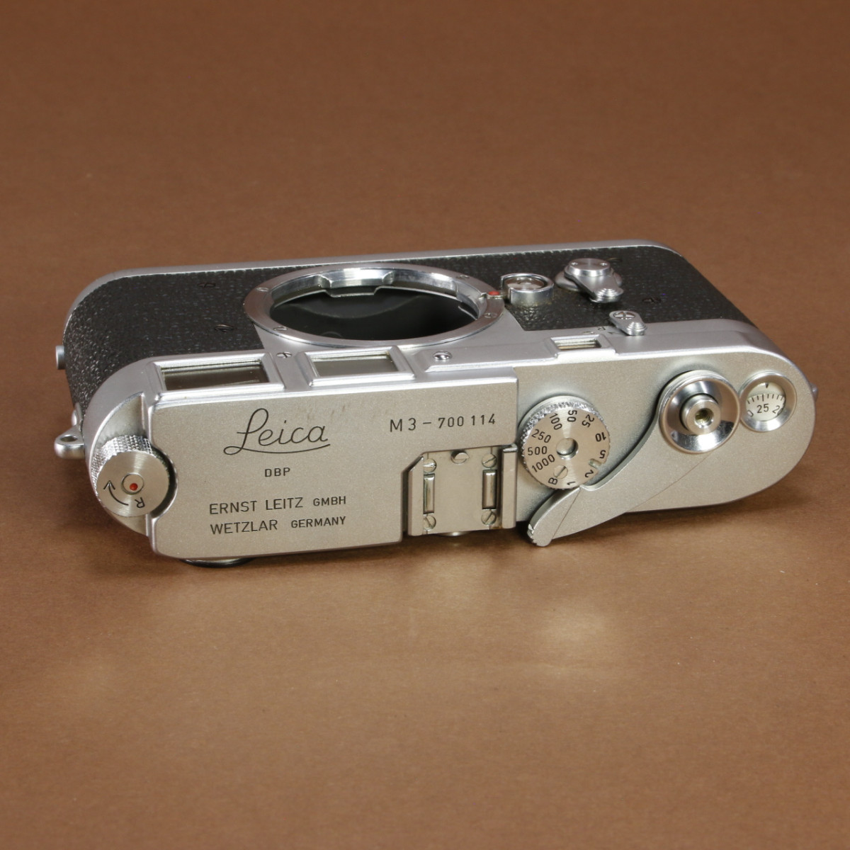 Leica M3 Dual Stroke "One Corner" Camera - #700114