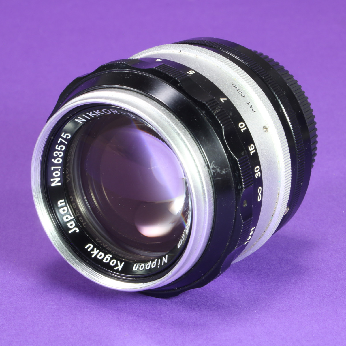 Nikon 5.8cm f1.4 Nikkor-S Lens for Nikon Non-AI
