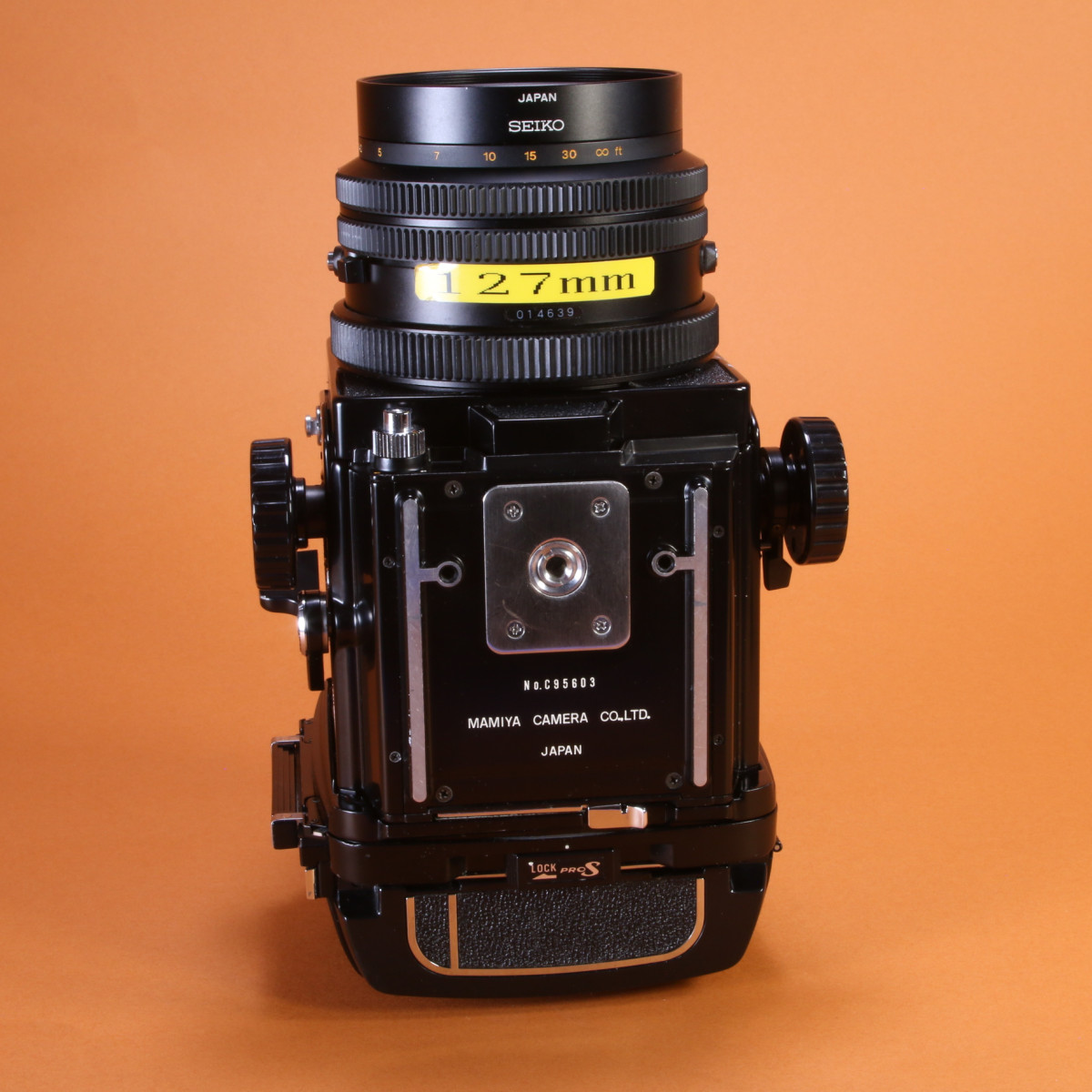 Used Mamiya RB67 Pro S Camera Kit with 127mm f3.5 Lens