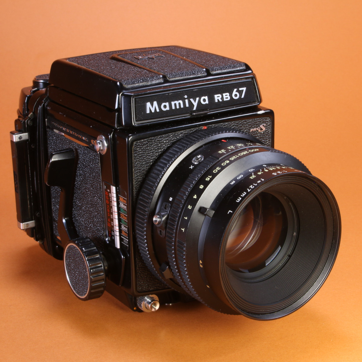 Mamiya RB67 Pro S Camera Kit with 127mm f3.5 Lens