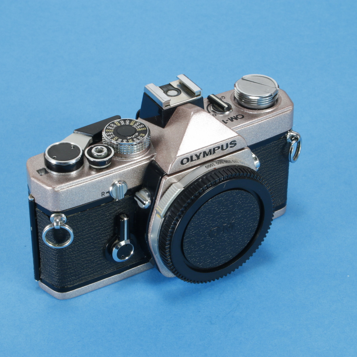 Shop : Buy Olympus Om1 Camera Refurbished Reskinned in Blue
