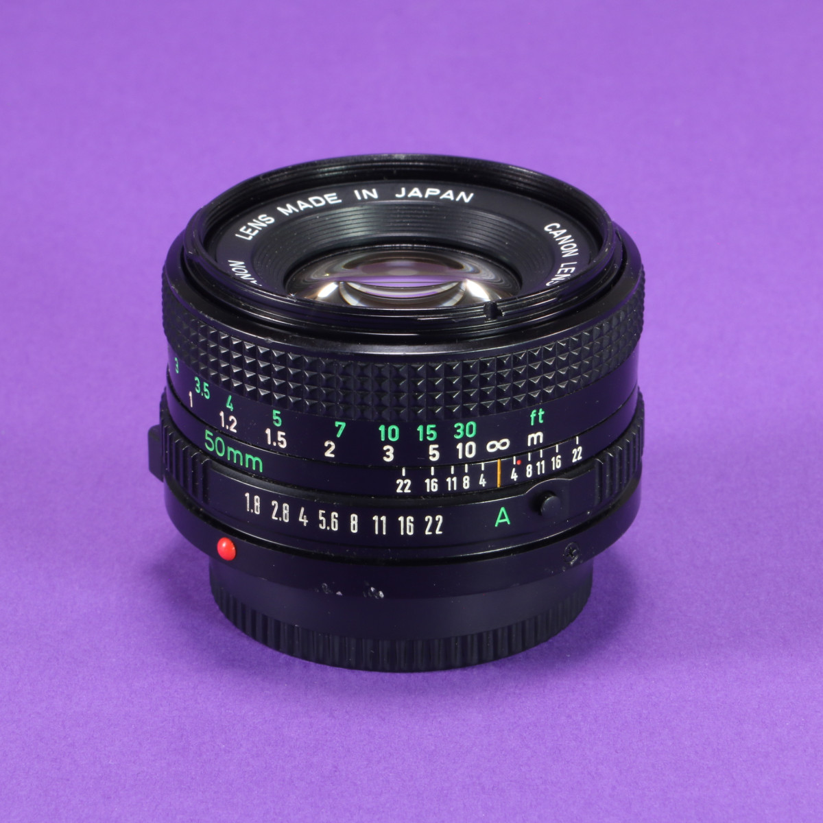 Canon 50mm f1.8 Lens for FD