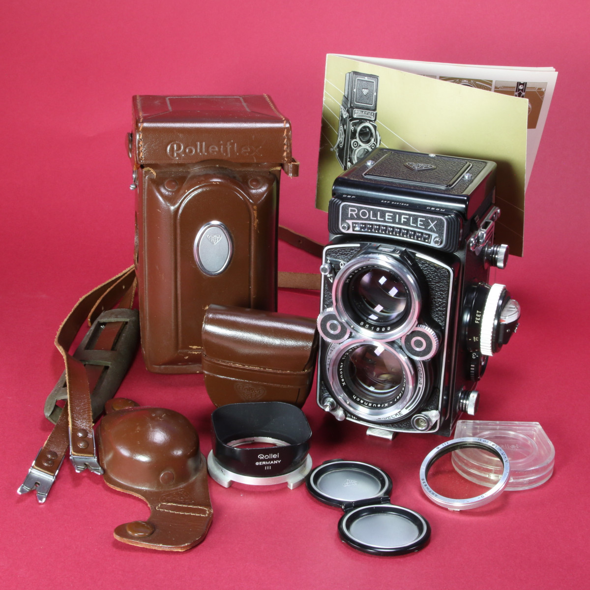 ROLLEIFLEX2.8FX/2.8GX/2.8F/2.8E用 レンズシェード Rolleiflex 2,8GX - A Short Review and Comparisons with the