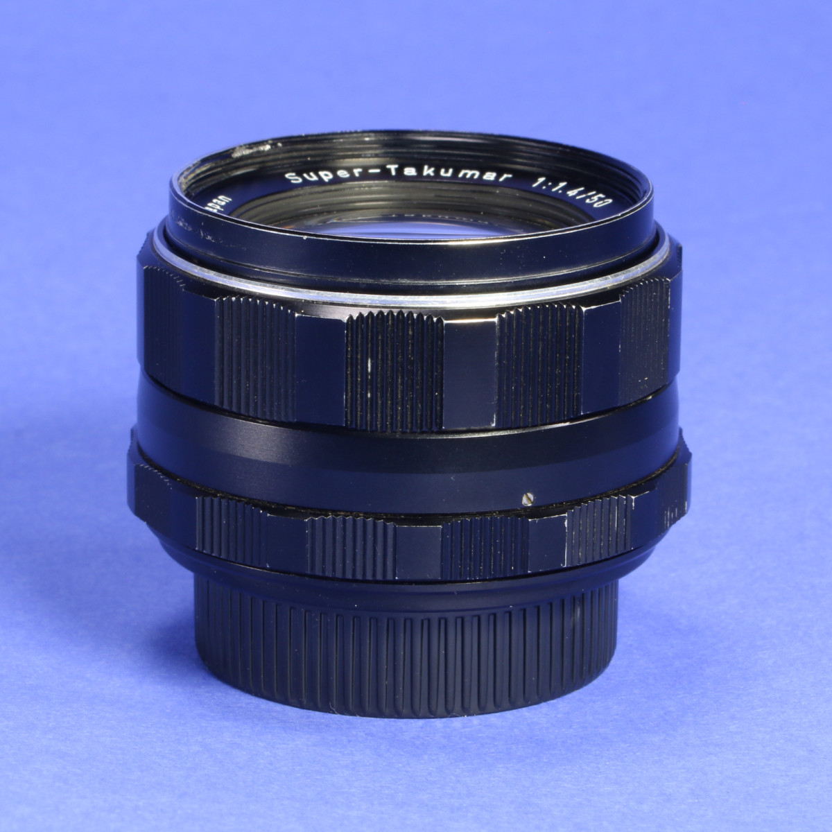 純正付属品付PENTAX SUPER TAKUMAR 50mm f1.4 m42 Pentax 50mm f1.4 Super-Takumar Lens for M42 | Blue Moon Camera