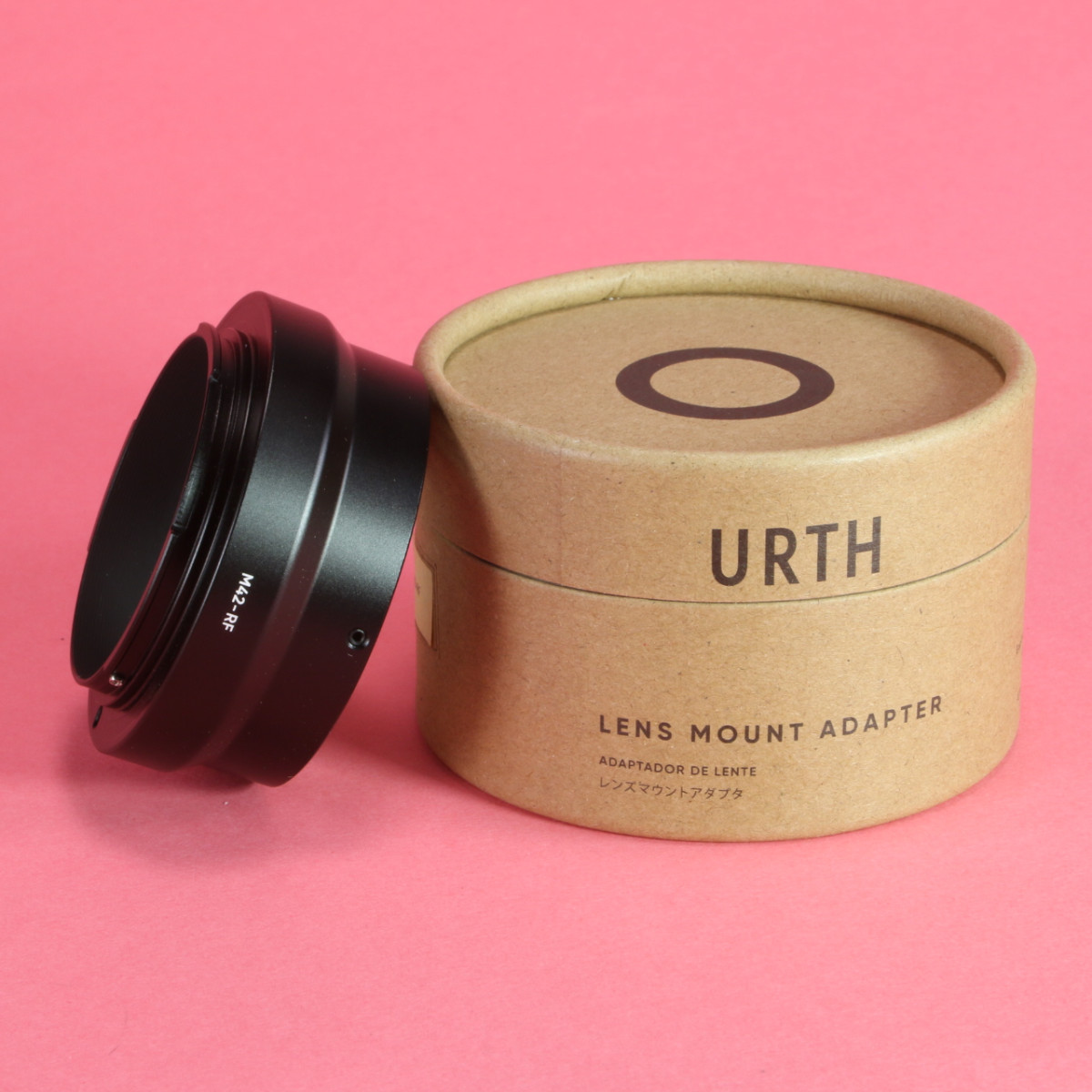Urth Lens Mount Adapter: Compatible with M42 Lens Mount to Canon RF Camera Mount