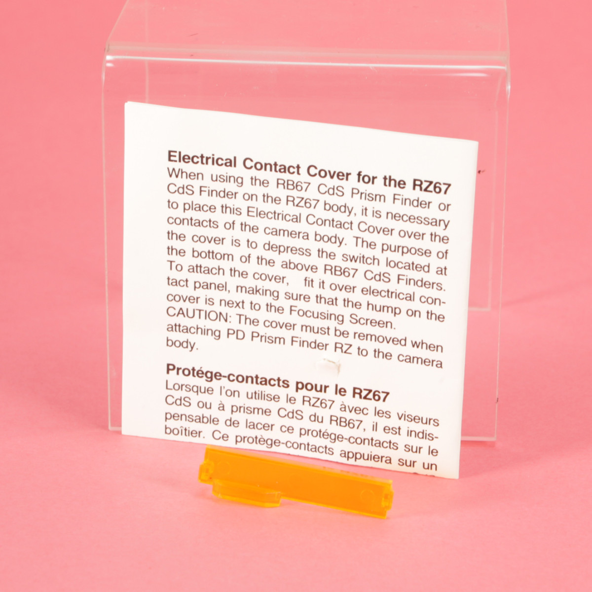 Mamiya RZ67 Electrical Contact Covers (2X)