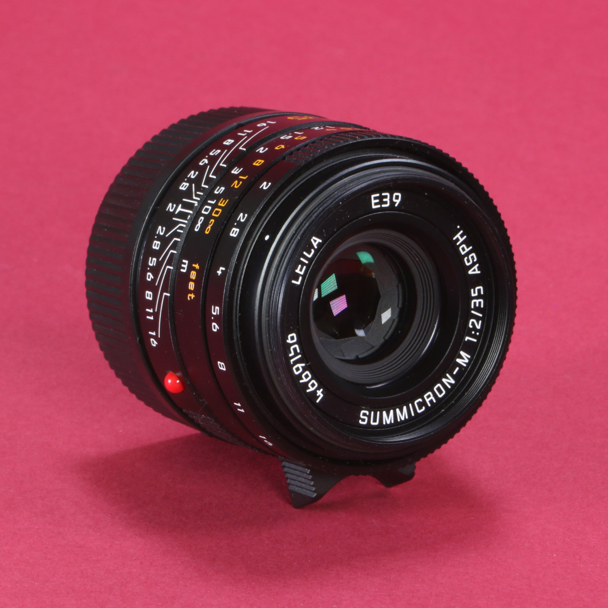 Leica 35mm f2 Summicron-M ASPH Lens 11673 for Leica M | Blue