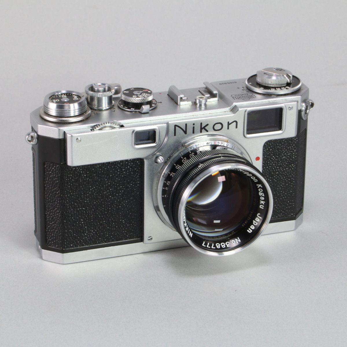 Nikon S2 Black Dial Camera with 5cm f1.4 Nikkor-S.C Lens