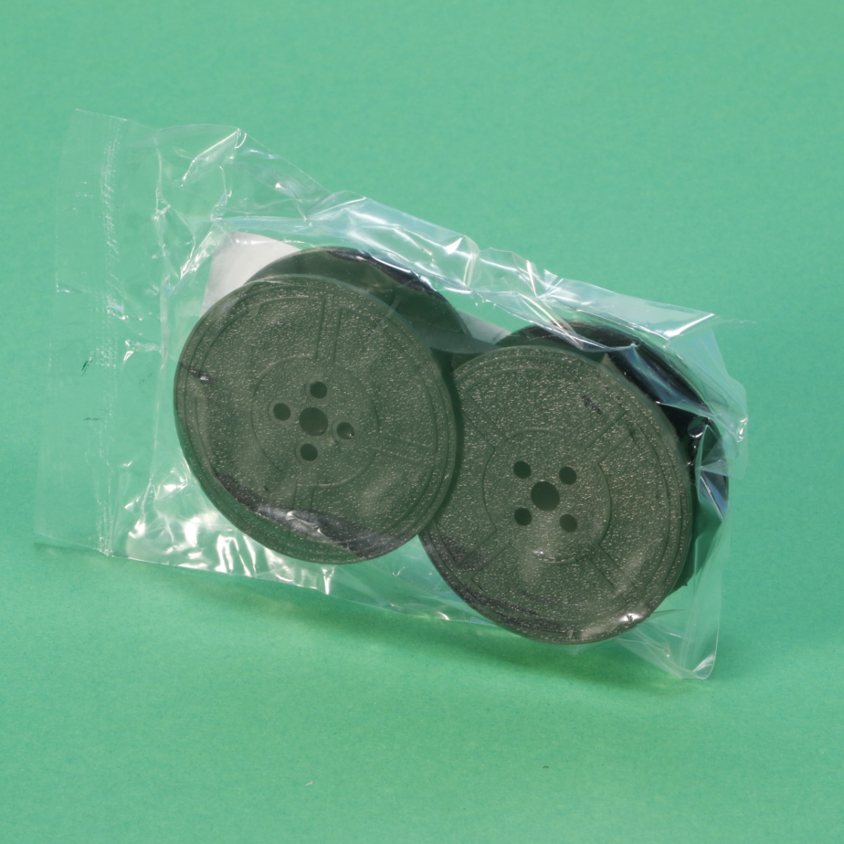 Black Typewriter Ribbon with Spools