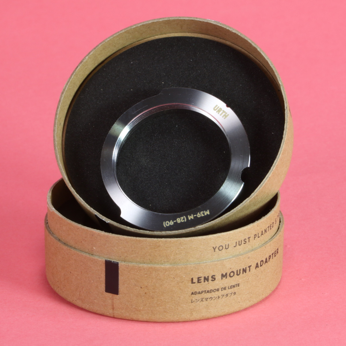 Urth Lens Mount Adapter: M39 Lens to Leica M Camera Body (28/90mm)