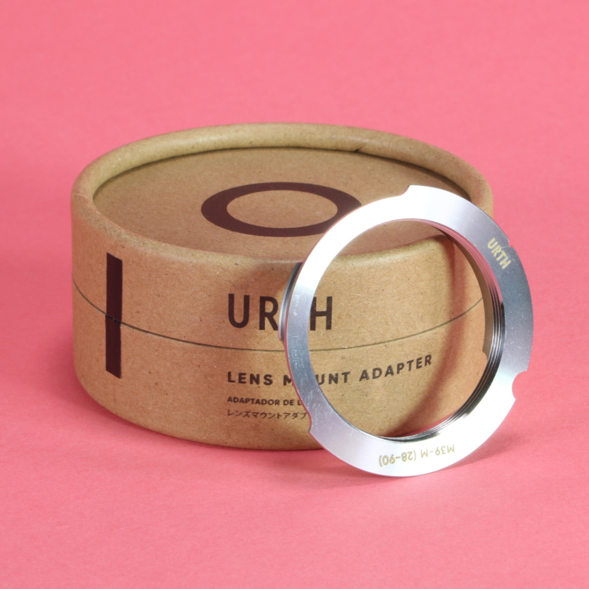 Urth Lens Mount Adapter: M39 Lens to Leica M Camera Body (28-90mm)