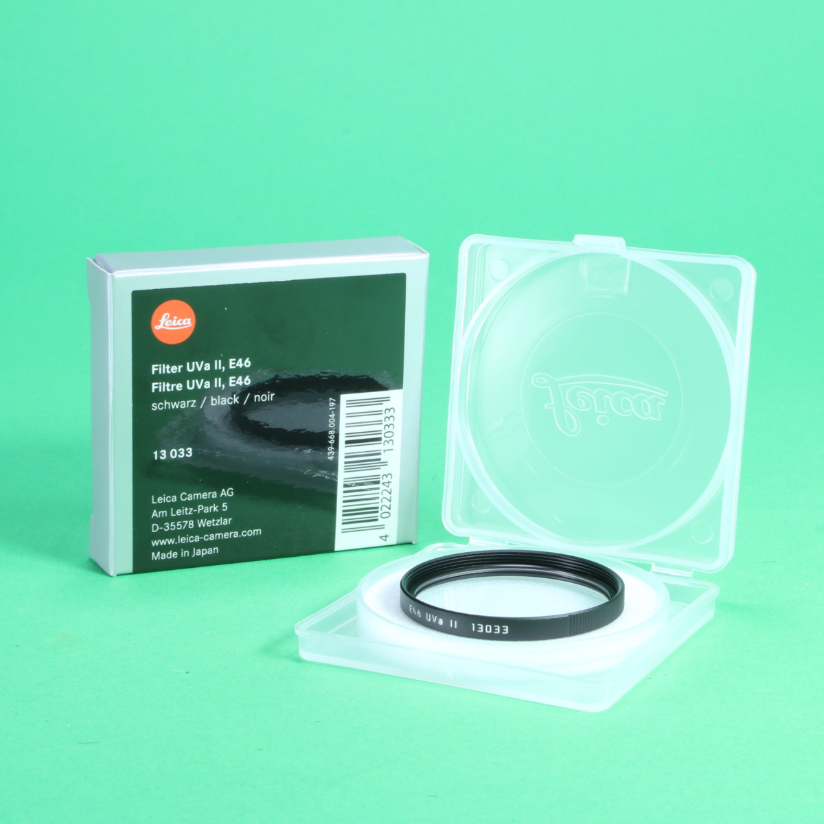 Leica UVa II 13033 Filter - E46