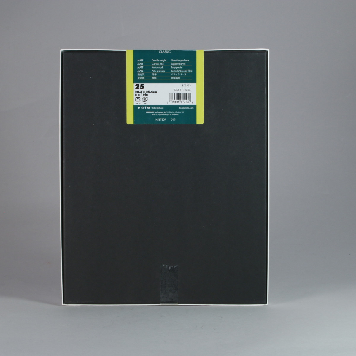 Ilford MGFB Multigrade FB Classic Matt 8x10 Paper - 25 Sheets