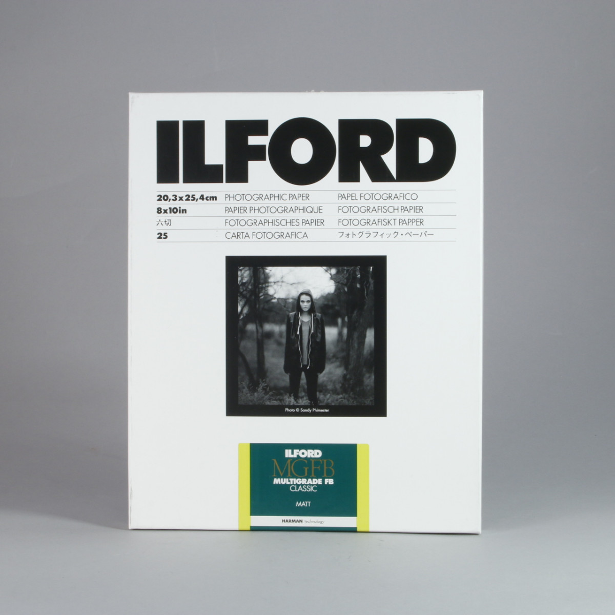 Ilford MGFB Multigrade FB Classic Matt 8x10 Paper - 25 Sheets