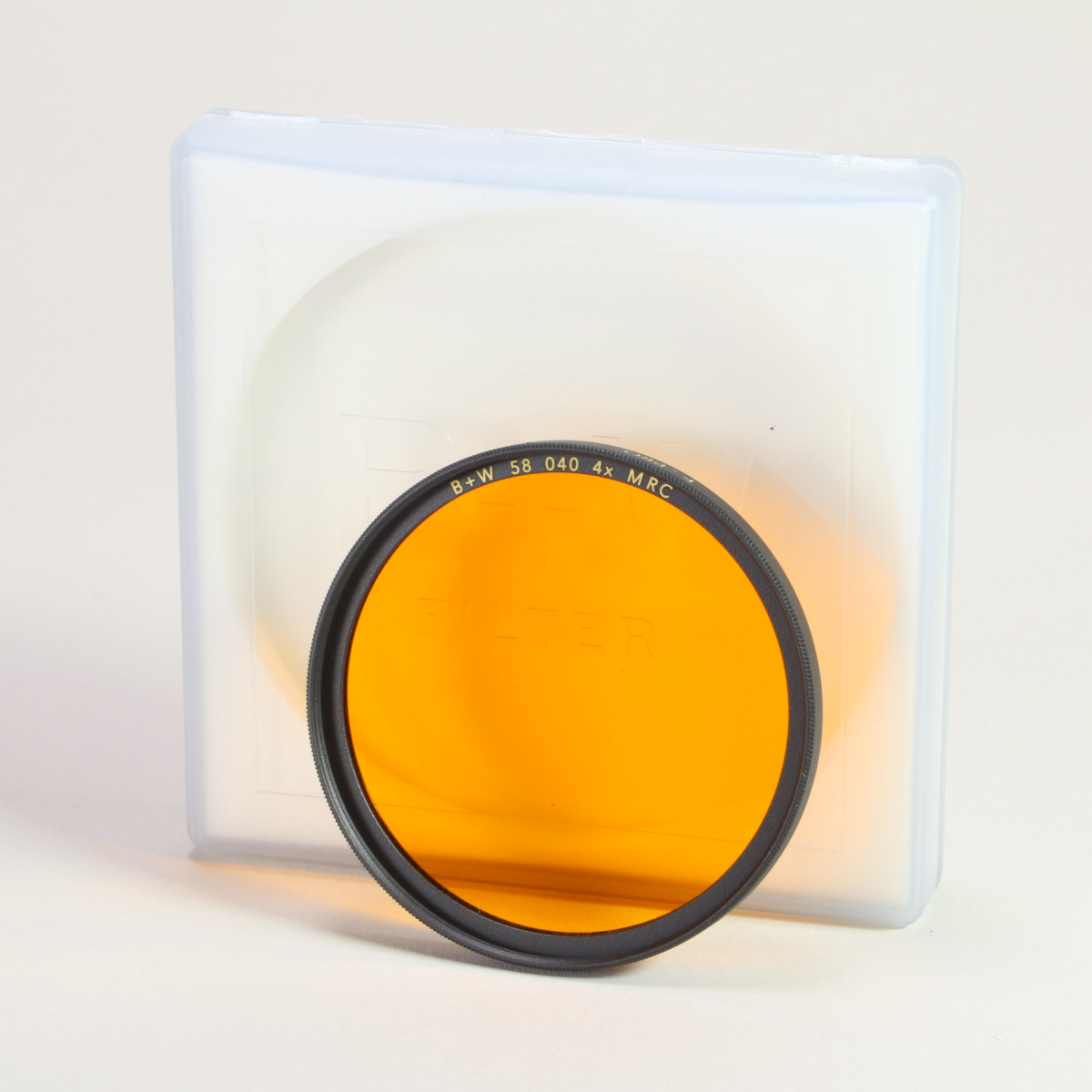 B+W 040 4x MRC Orange Filter - 58mm