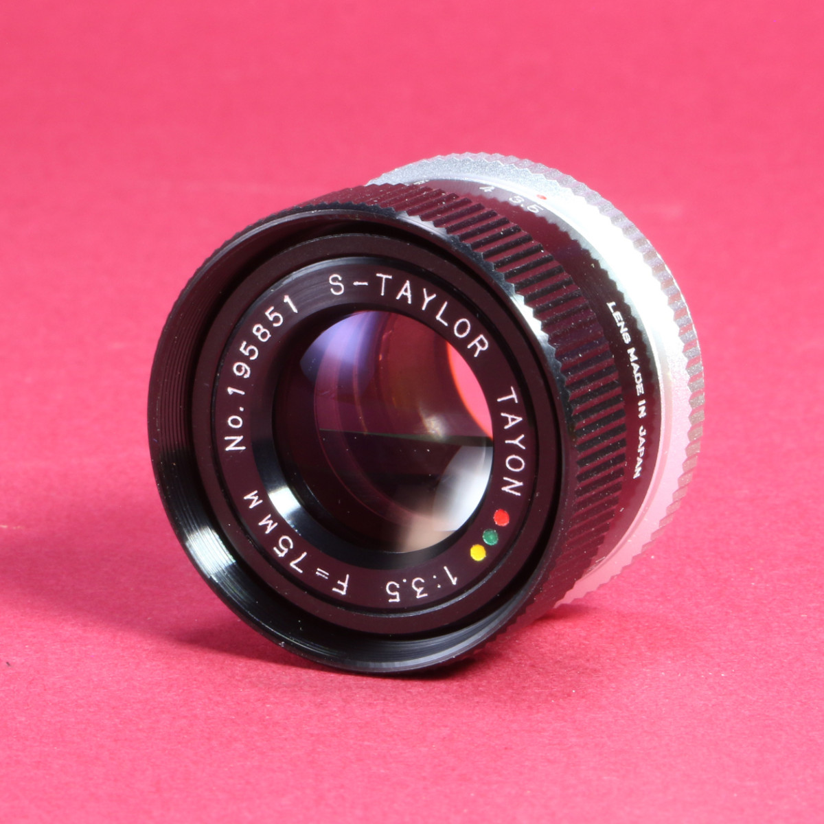 Taylor 75mm f3.5 S-Taylor Tayon Enlarging Lens