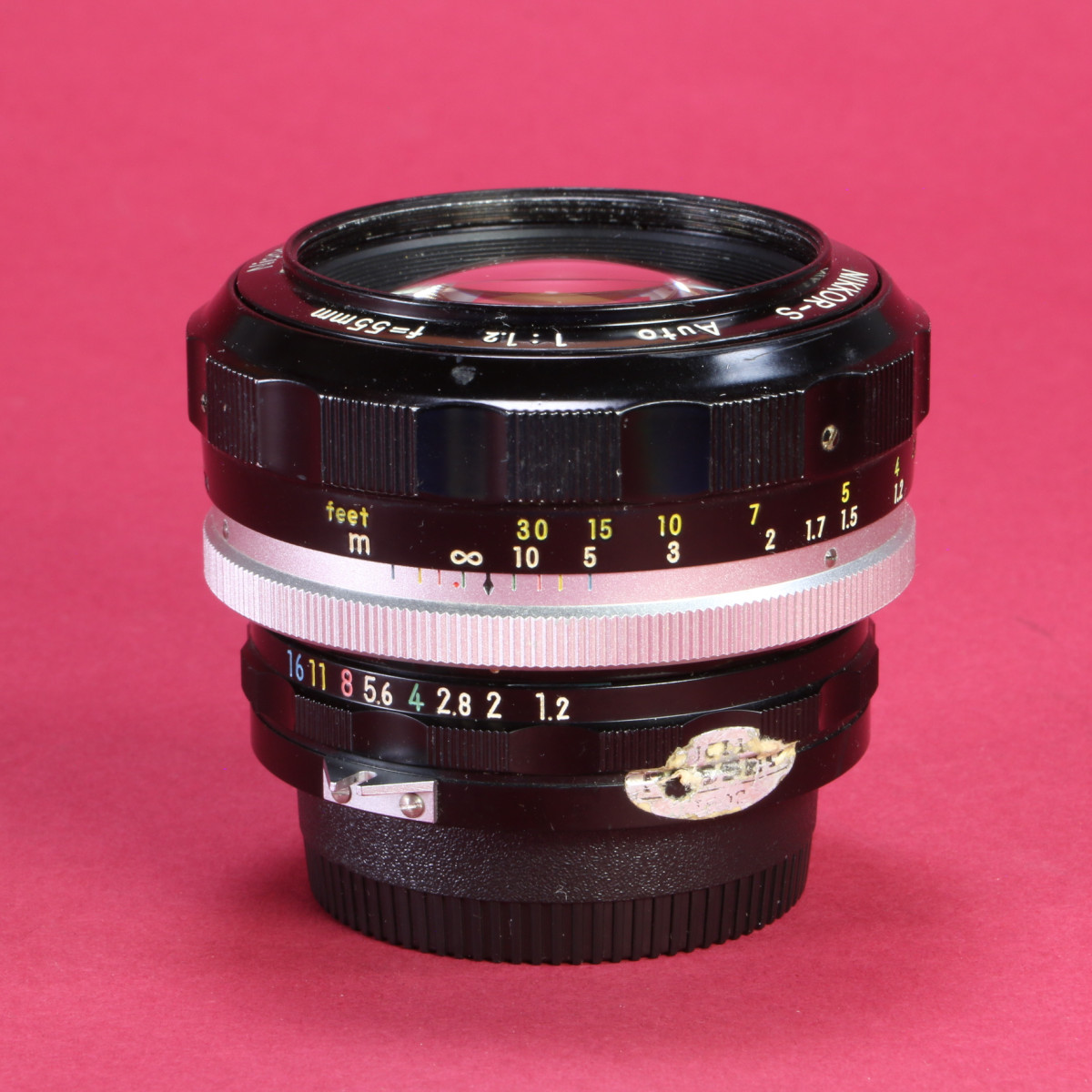 Nikon 55mm f1.2 Nikkor-S Non-AI Lens - Ultra-fast Prime Lens