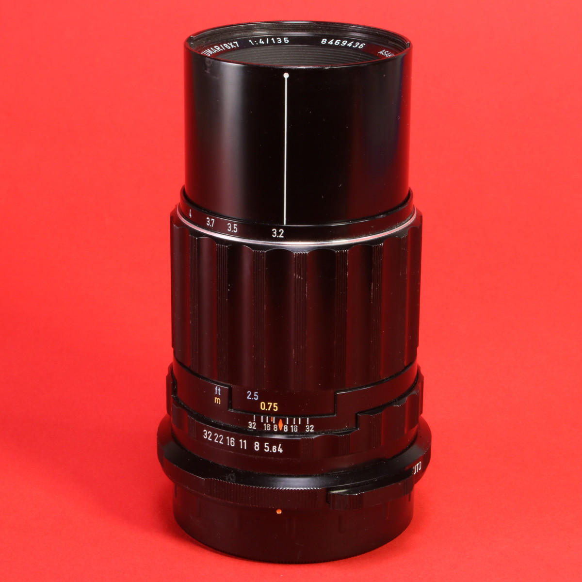 Pentax 135mm f4 Super-Multi-Coated Macro-Takumar Lens for 6x7