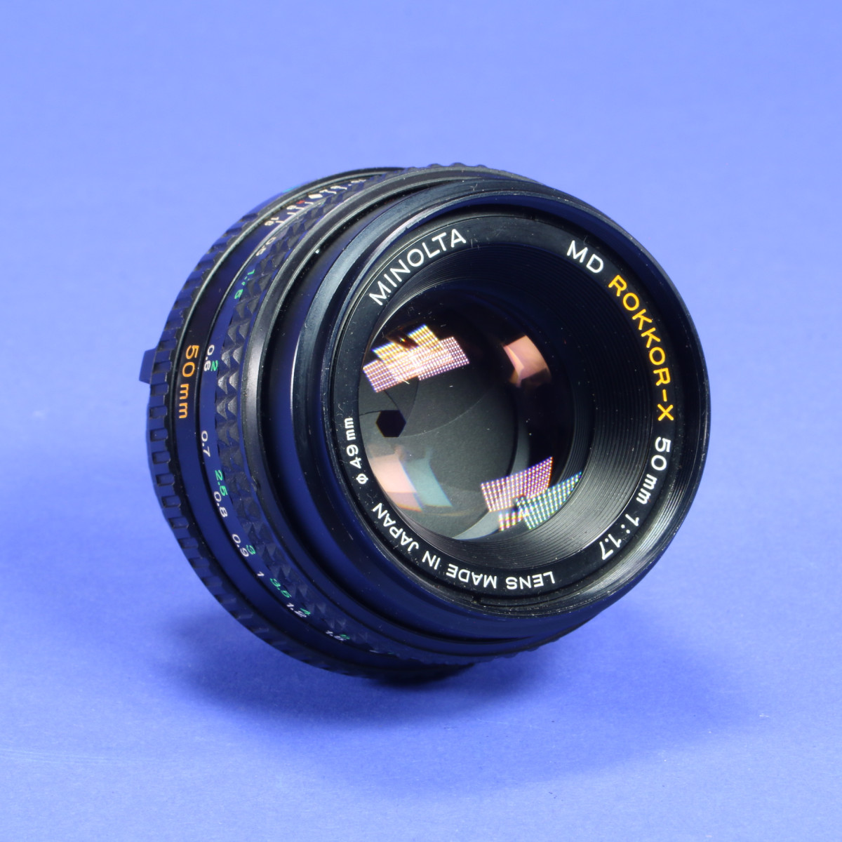 Minolta 50mm f1.7 Rokkor-X Lens for MD