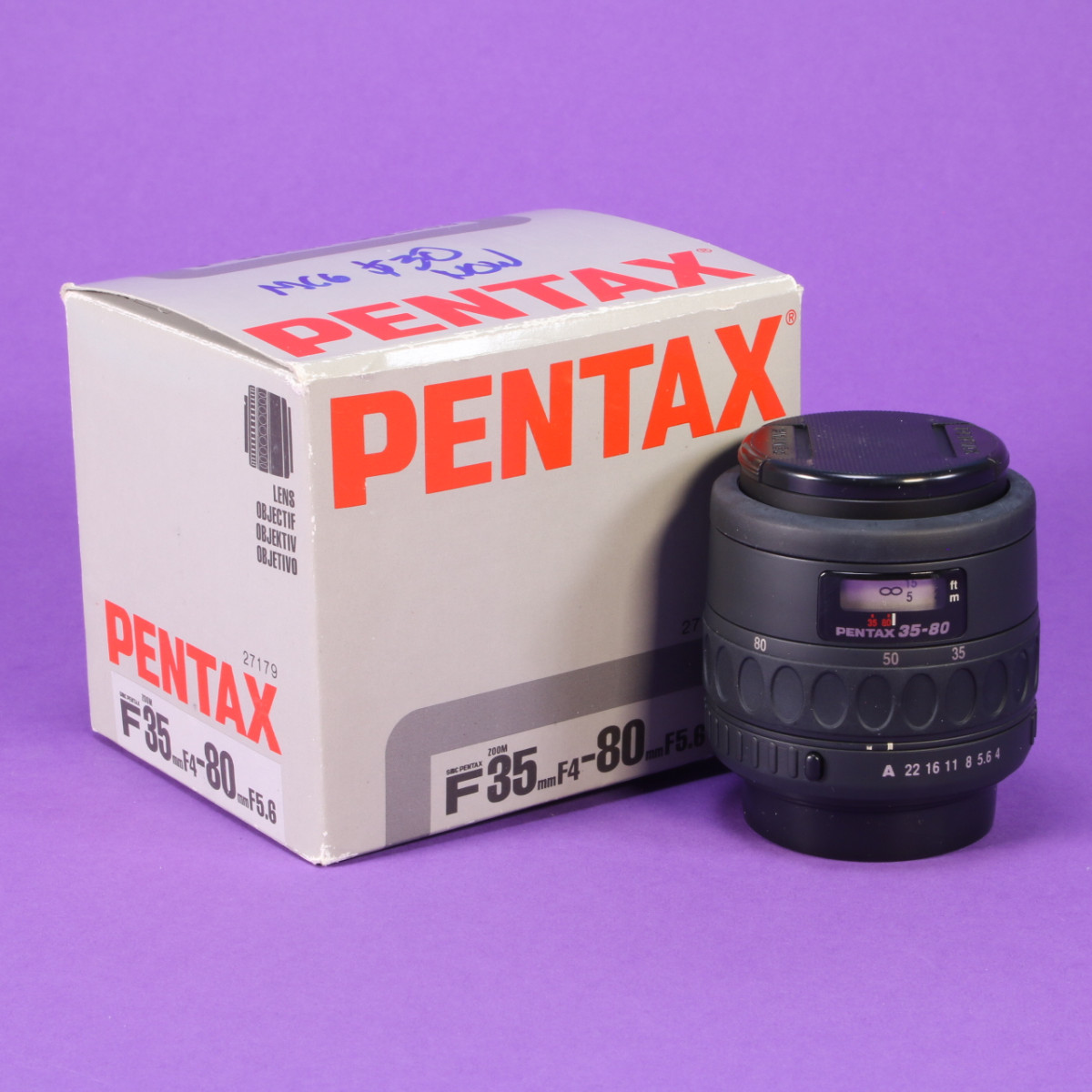 Pentax 35-80mm f4-5.6 SMC Pentax-F Lens for Pentax PK-AF