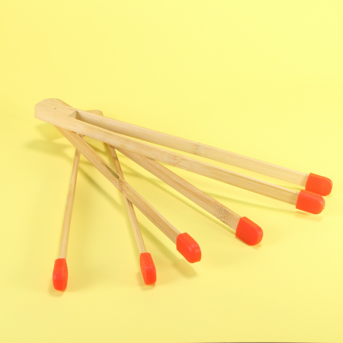 Bamboo Print Tongs - 3 Pack