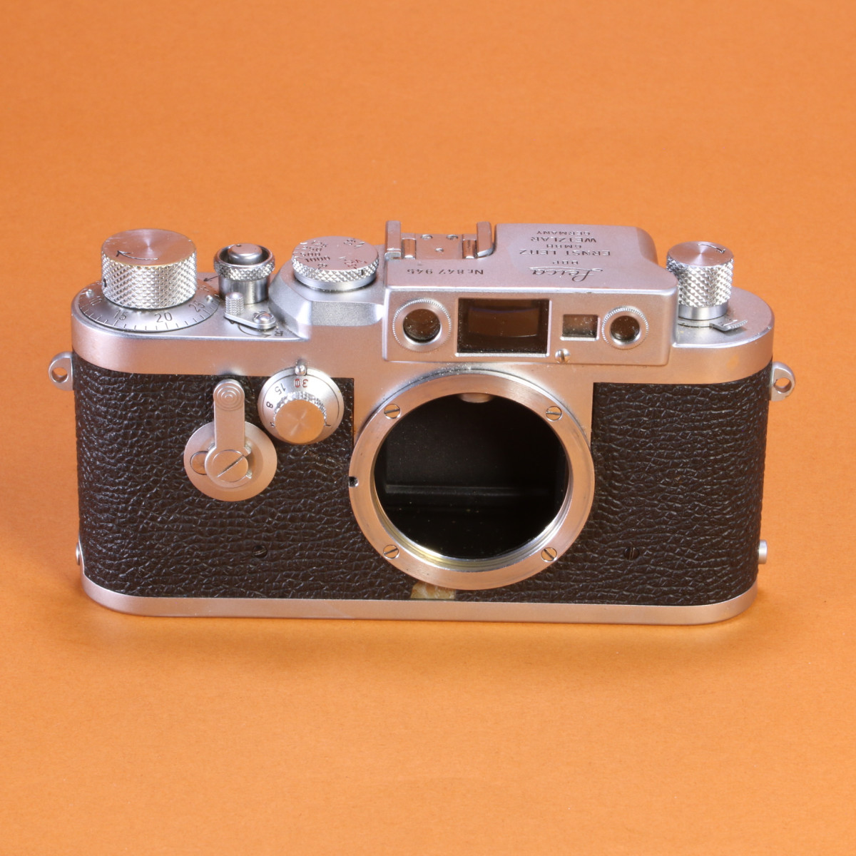Used Leica IIIg Camera: Last of the M39 Screw Mount Bodies