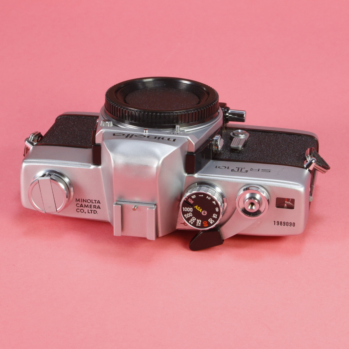 完動品　MINOLTA SRT101 Minolta SRT 101 SLR Camera with Vivitar 80-200mm f/4 Lens c