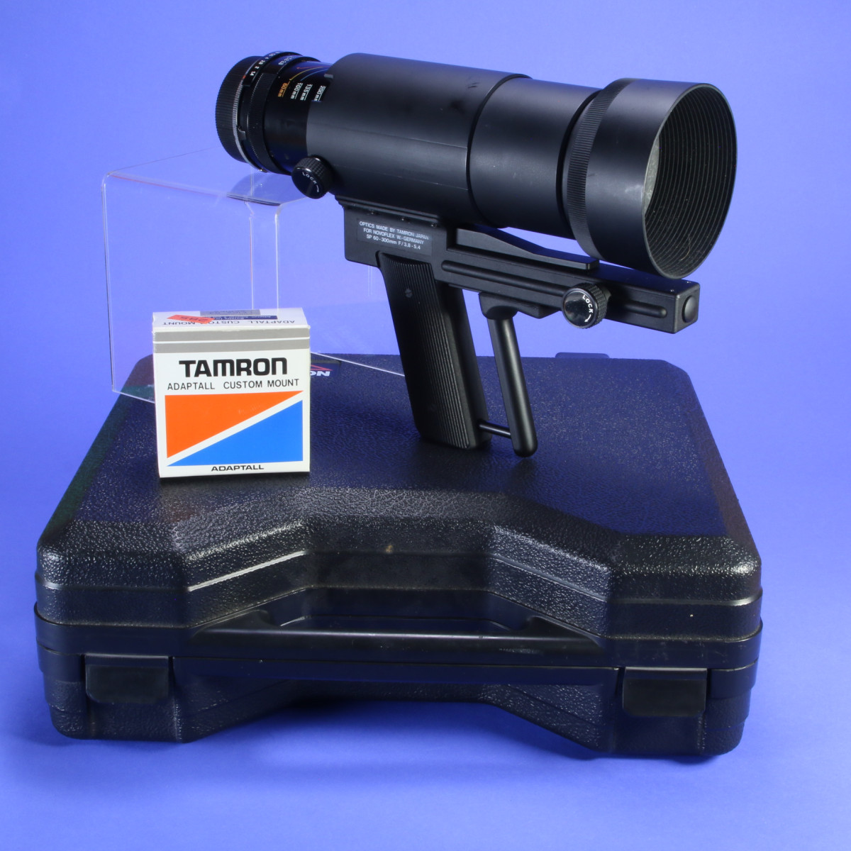 Novoflex 60-300mm f3.8-5.4 SP Noflexar Lens for Tamron Adaptall with Leica R Mount Adapter