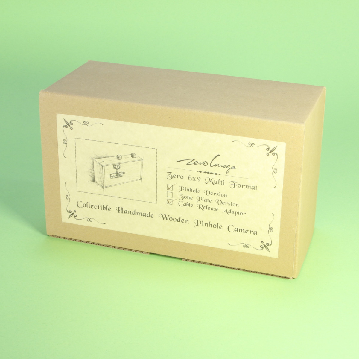Zero Image 69D Deluxe Pinhole Camera - Varnished