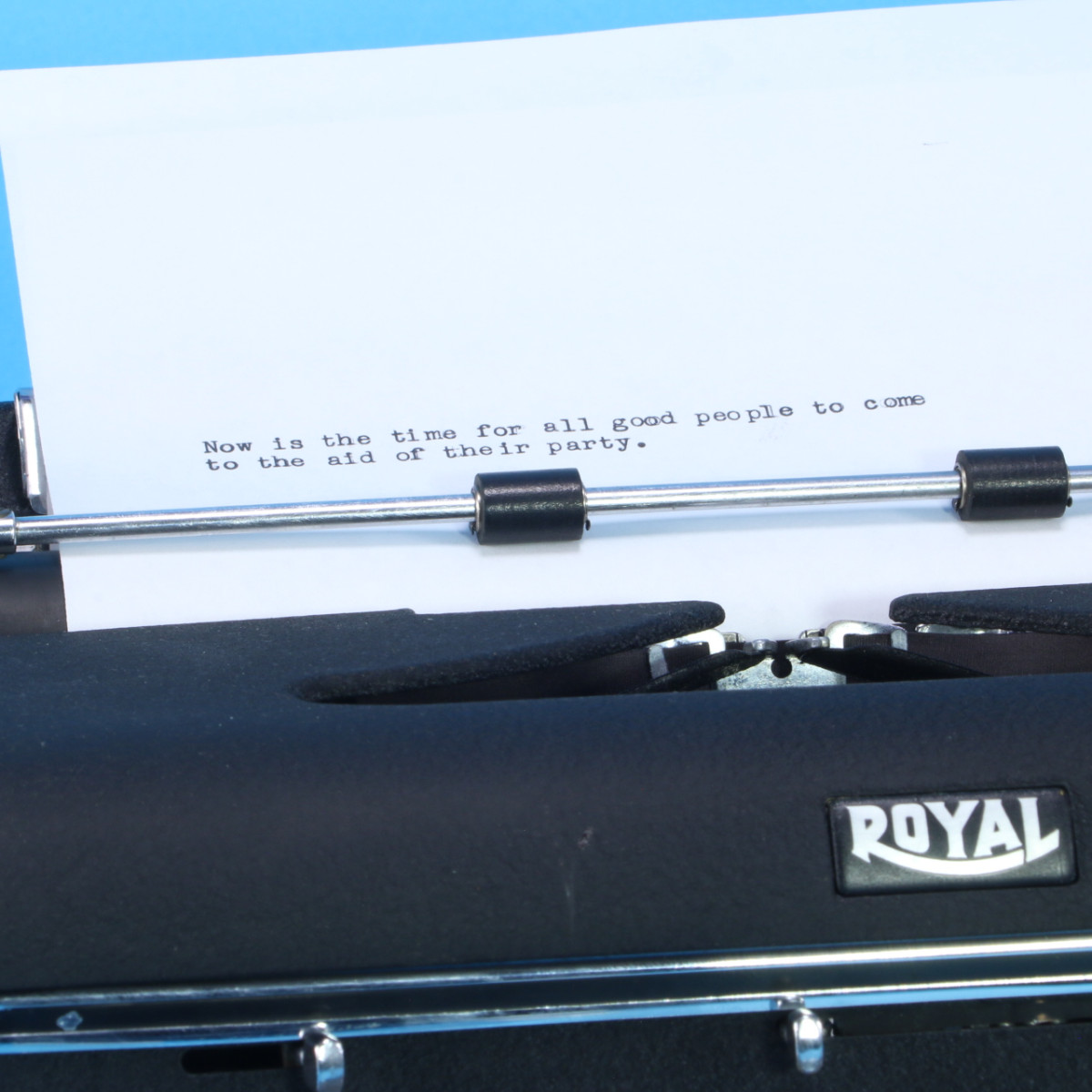 Royal Quiet De Luxe Portable Typewriter - Refurbished