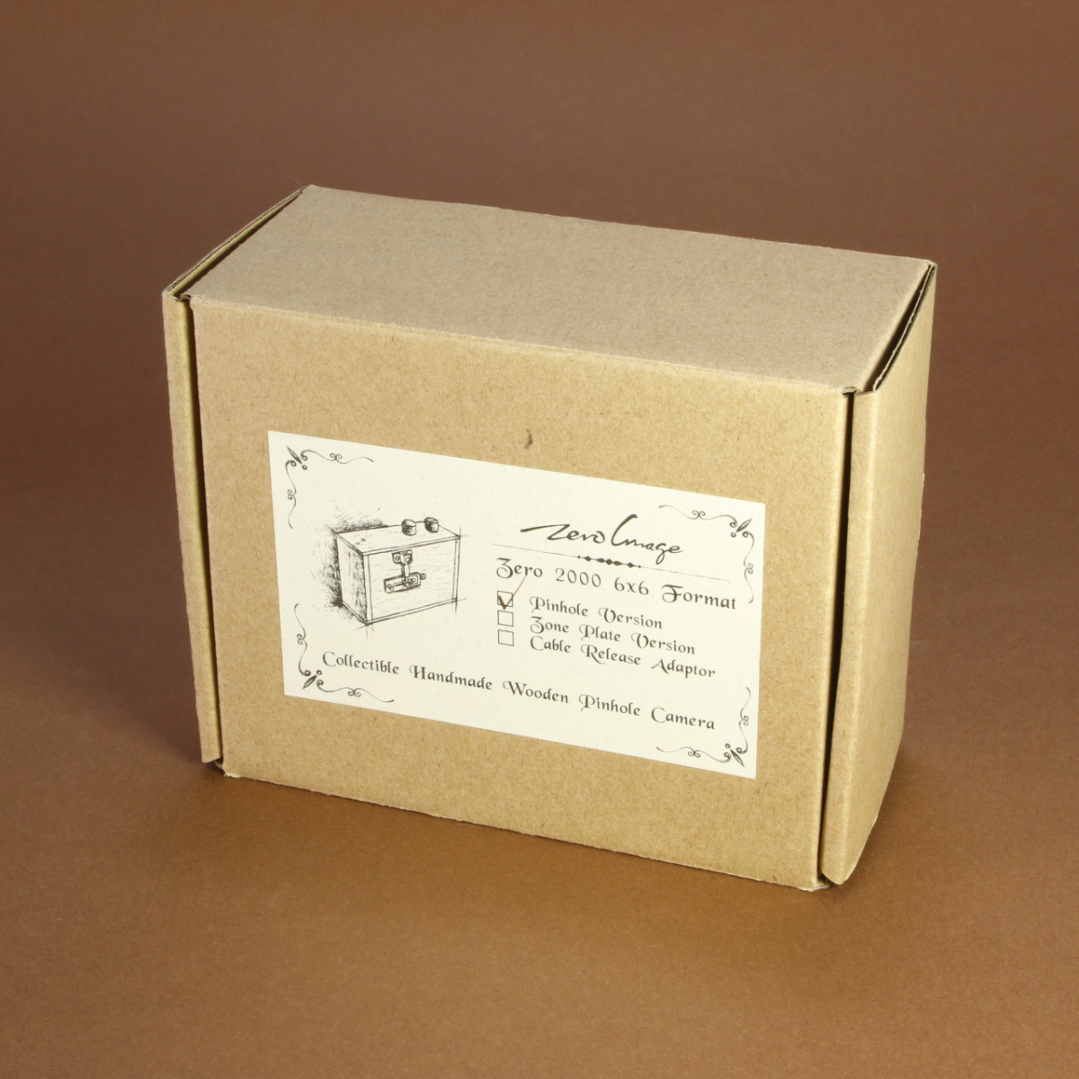 Zero Image 2000 Basic Pinhole Camera with Filter Thread Adapter - Back To Nature