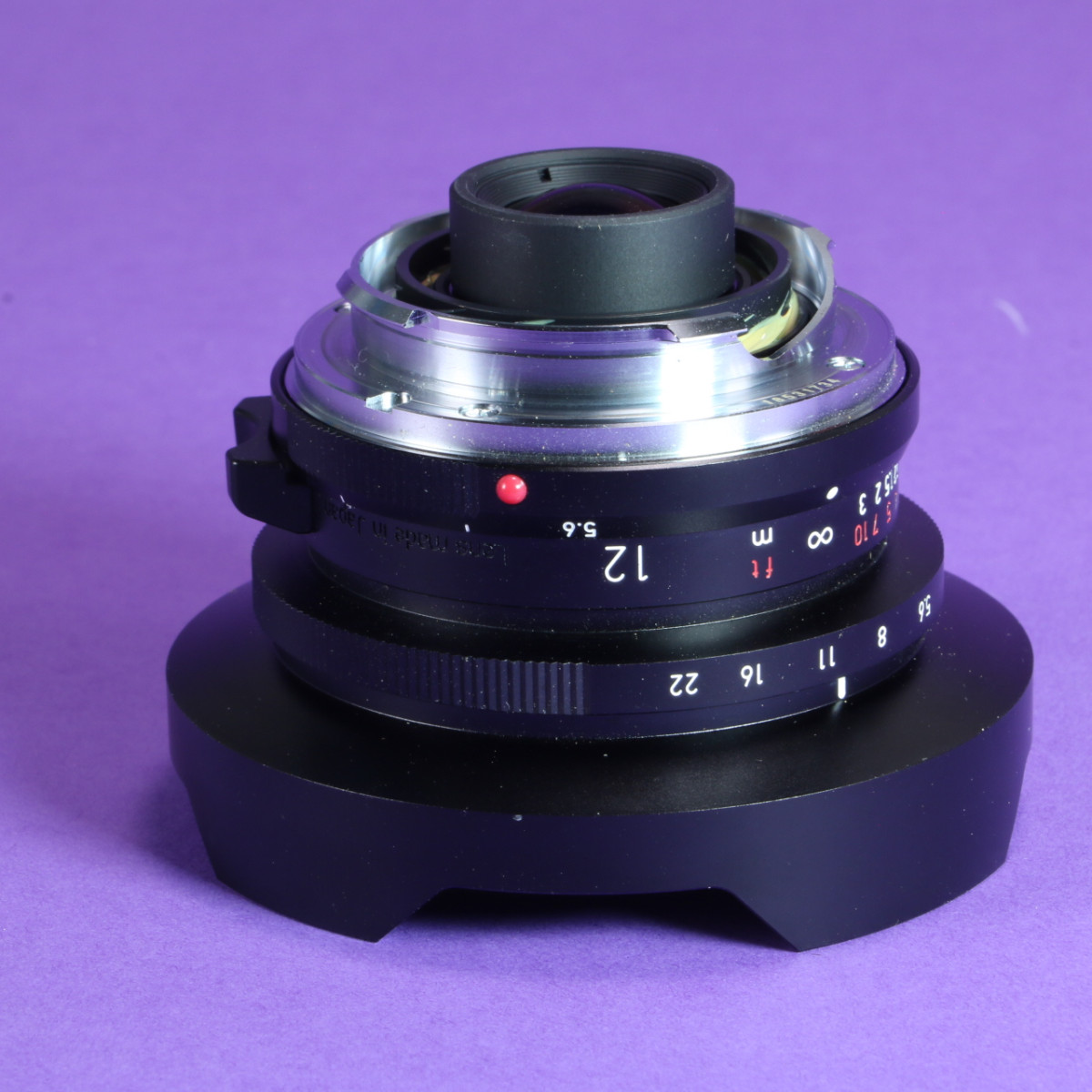 Leica MDa Camera Kit with Voigtlander 12mm f5.6 Ultra Wide-Heliar Lens