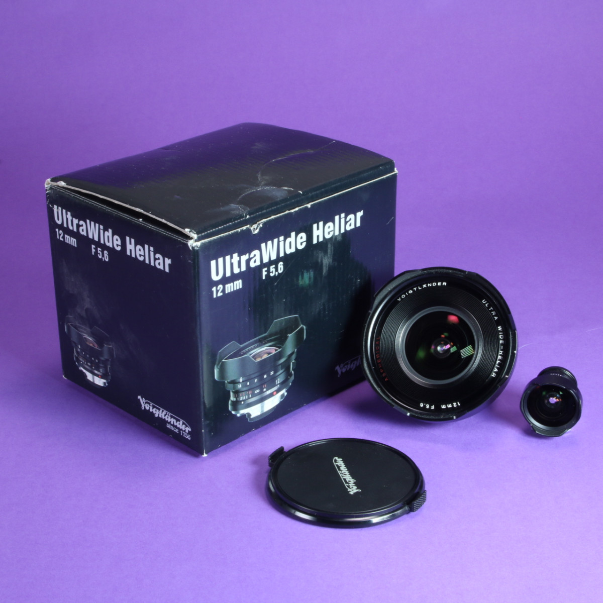Leica MDa Camera Kit with Voigtlander 12mm f5.6 Ultra Wide-Heliar Lens