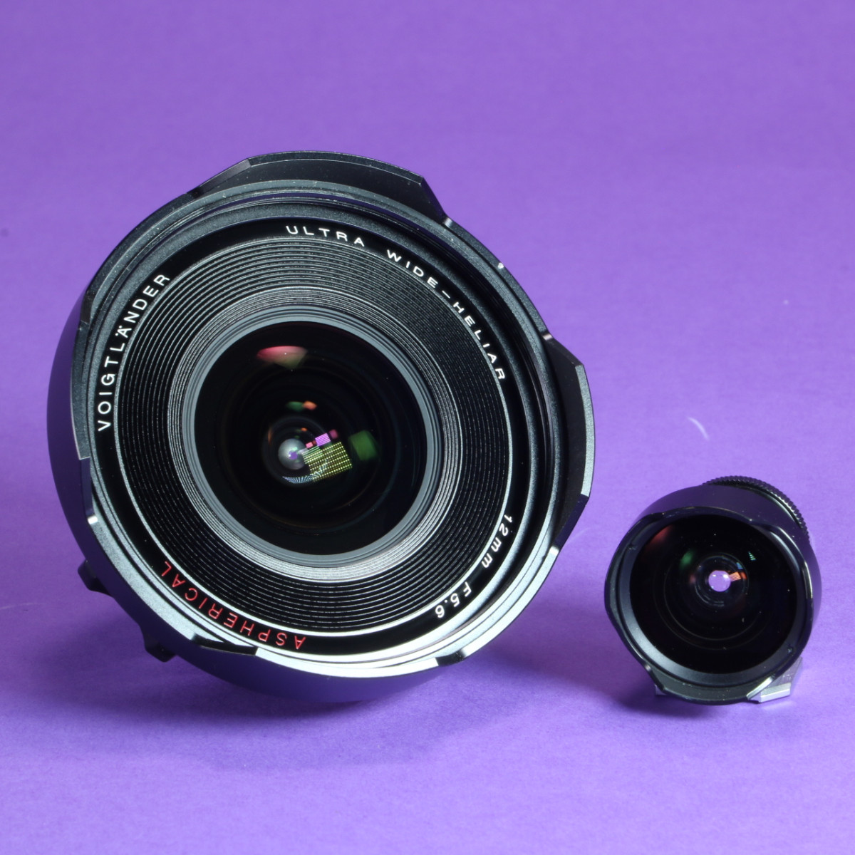 Leica MDa Camera Kit with Voigtlander 12mm f5.6 Ultra Wide-Heliar Lens