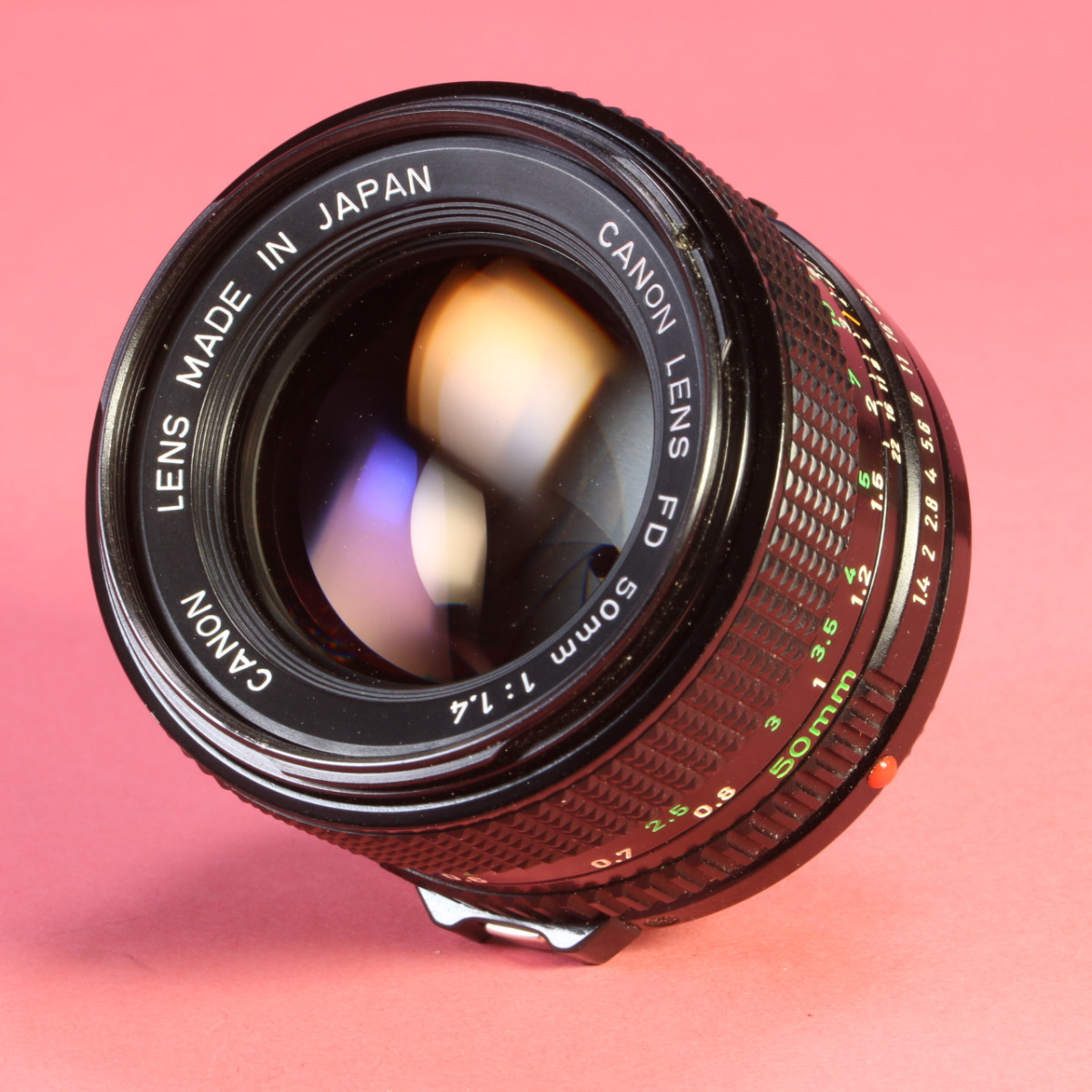 Canon Lens レンズ FD 50mm F1.4 WW3243 New FD50mm f/1.4 - Canon Camera Museum