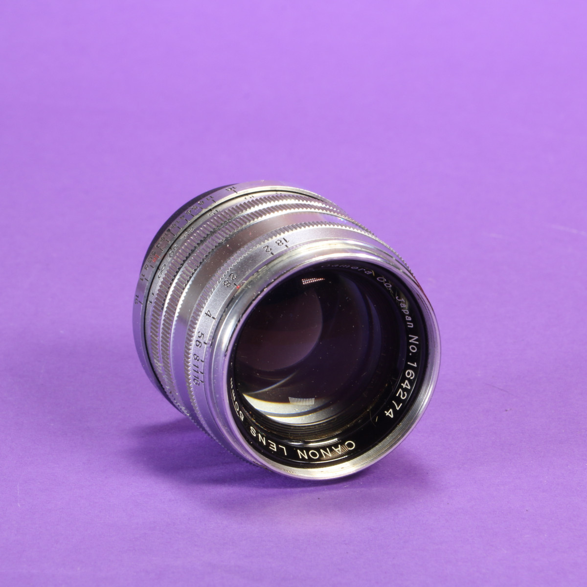 Canon 50mm f1.8 Lens for M39