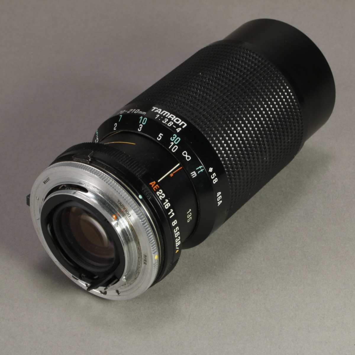Tamron 70-210mm f3.8-4 Adaptall-2 Lens with Pentax PK-A Adapter