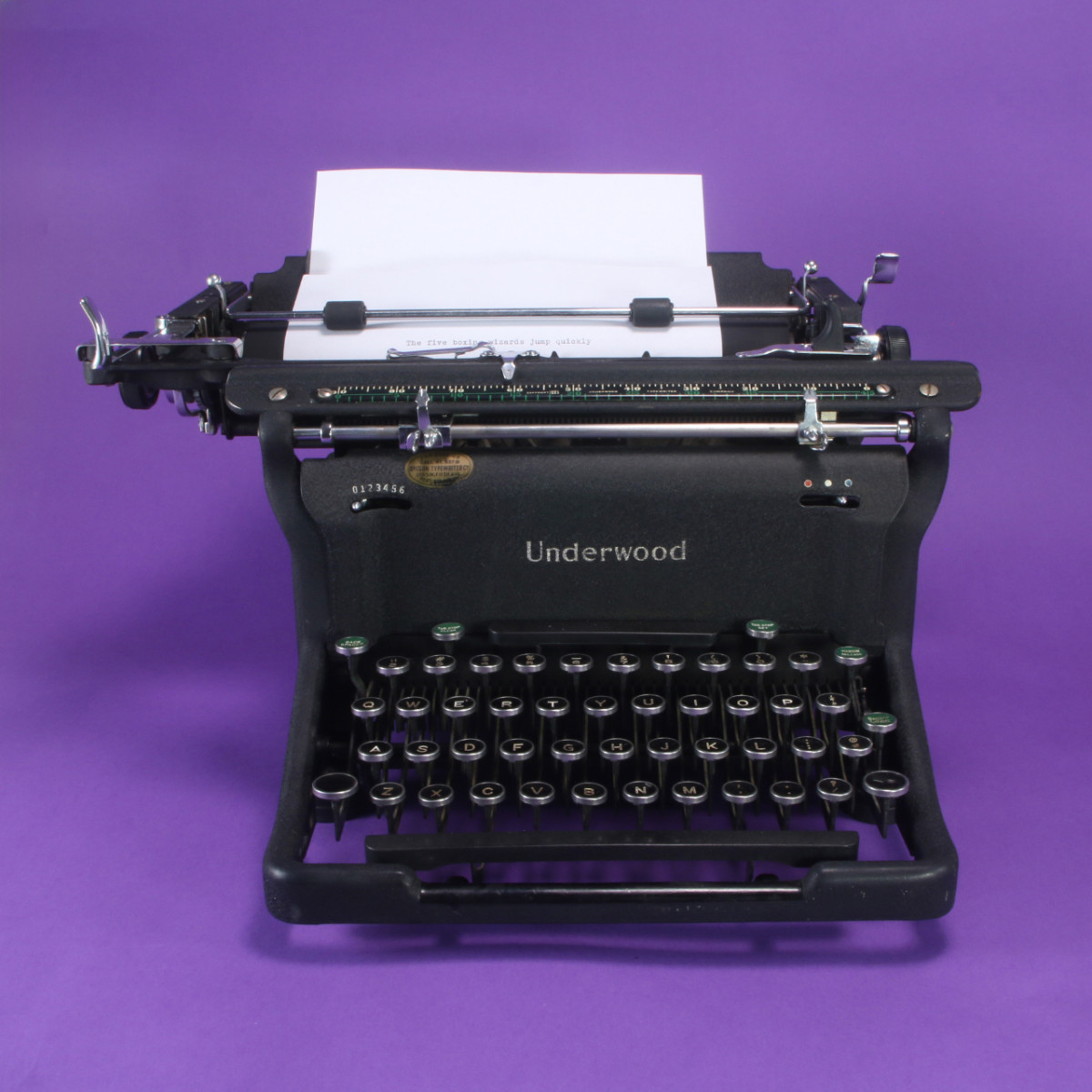 UNDERWOOD タイプライター ヴィンテージ Yahoo!オークション - Underwood Standard Portable Typewriter