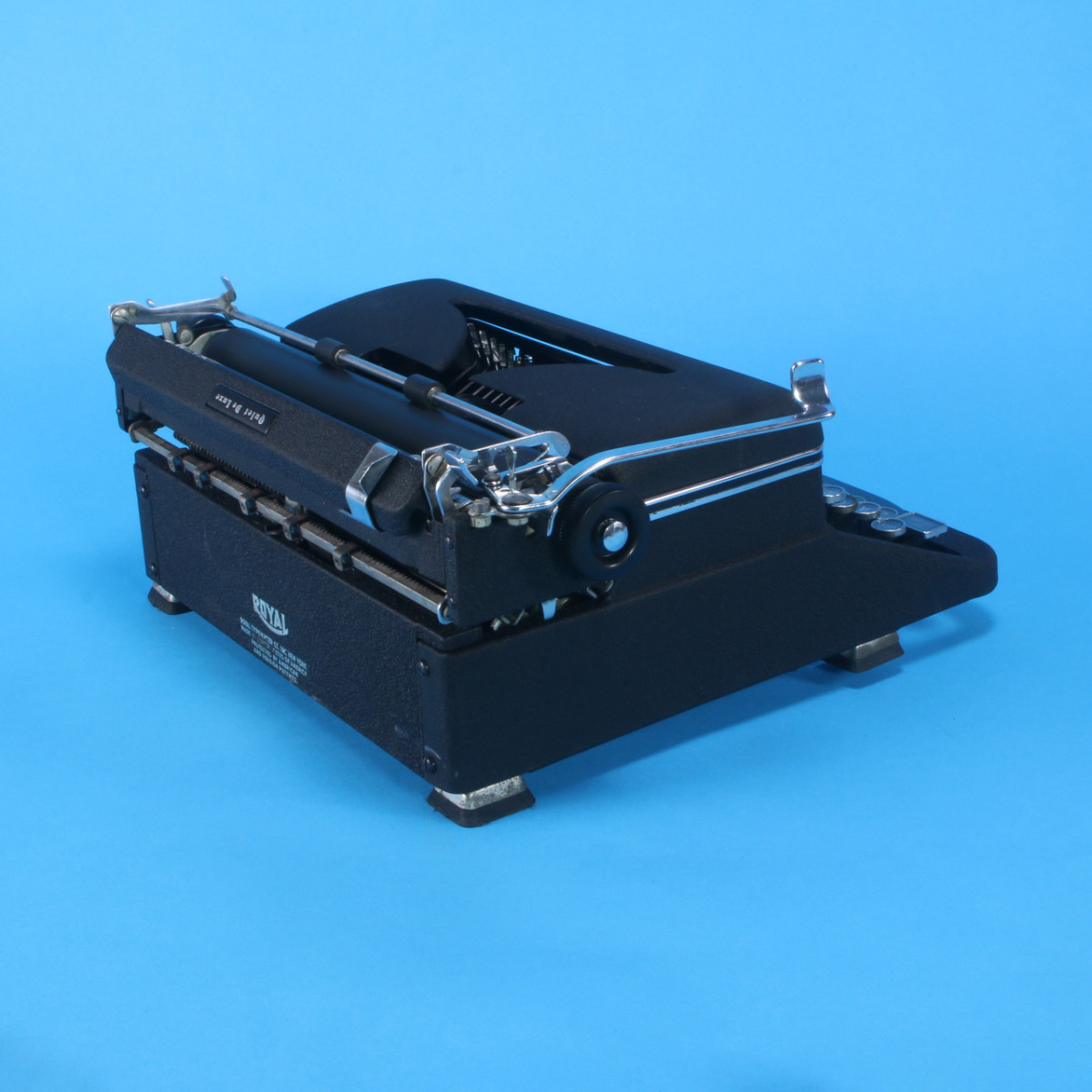 Royal Quiet De Luxe Portable Typewriter - Refurbished