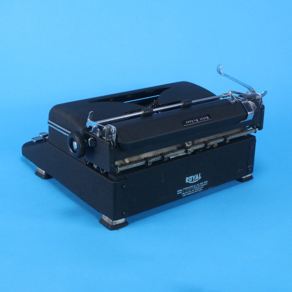 Royal Quiet De Luxe Portable Typewriter - Refurbished